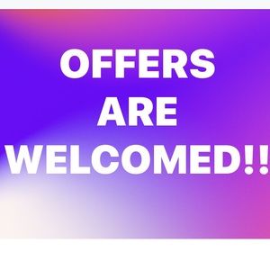 🟣 OFFERS ARE WELCOMED 🟣